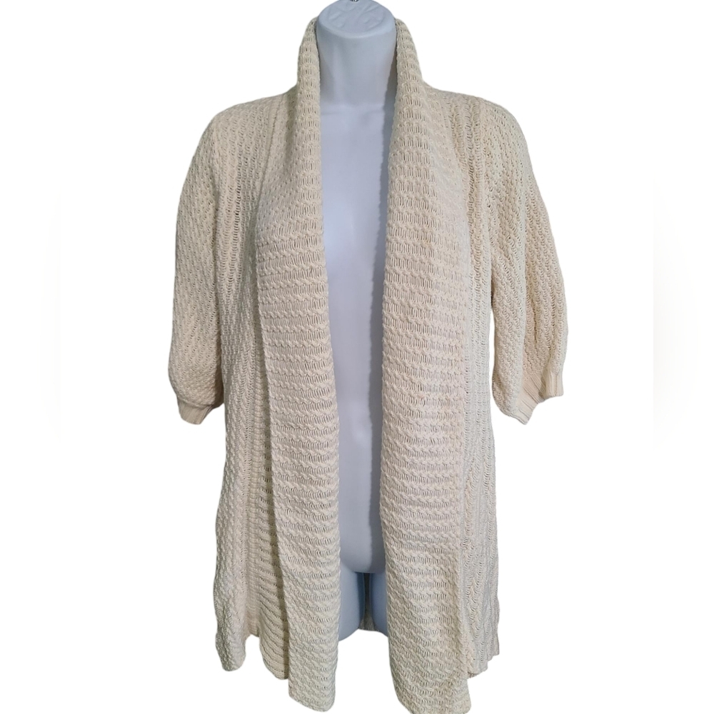 GUESS long pocketed knit cardigan L